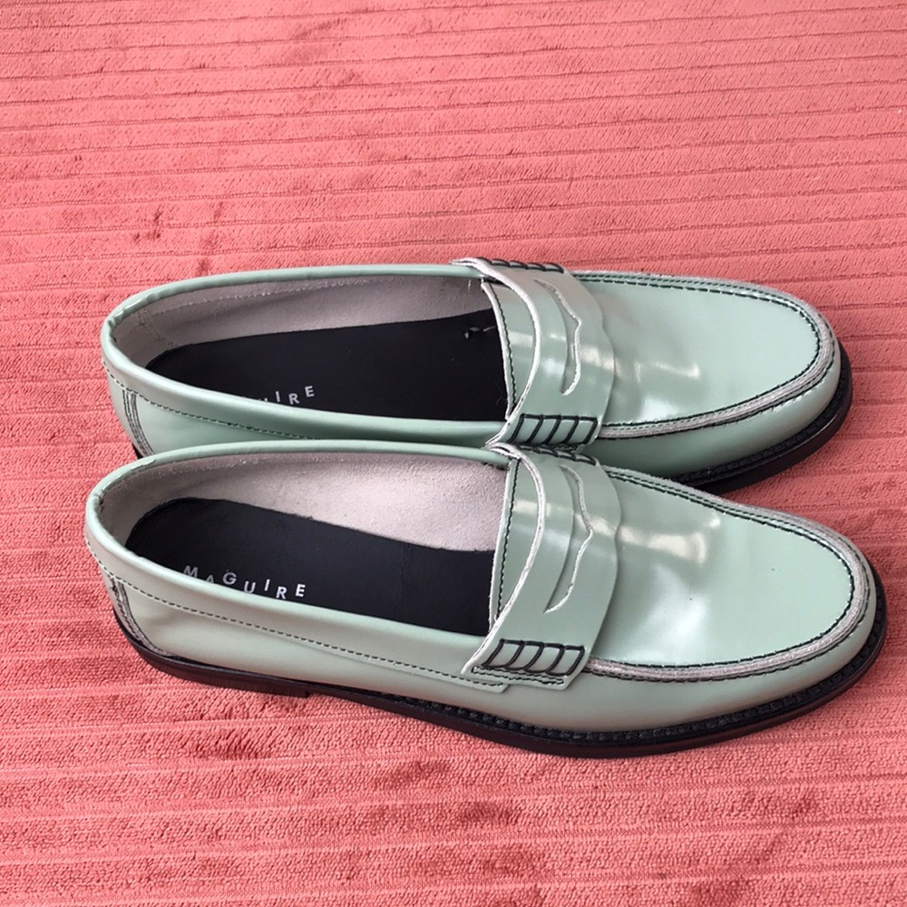 Maguire Mint Green Prato Women's Loafers
